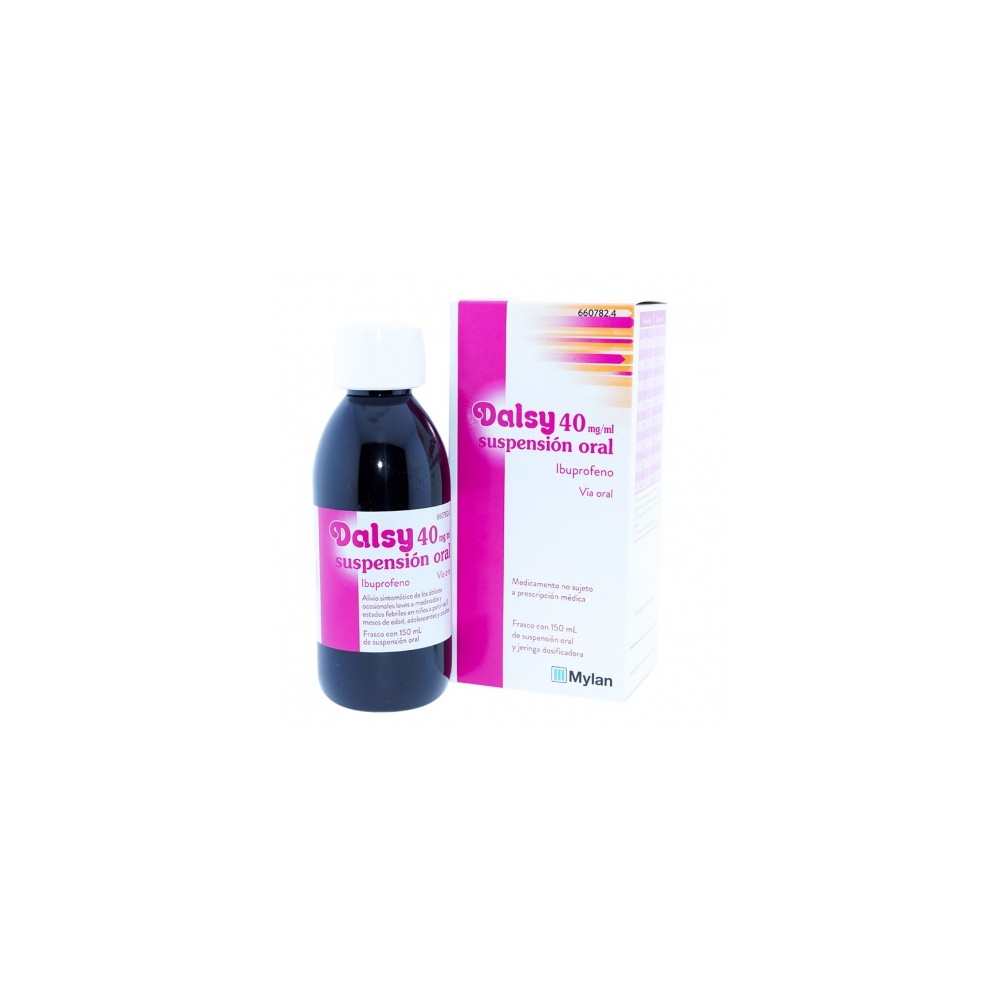 DALSY 40 mg/ml SUSPENSION ORAL 1 FRASCO 150 ml