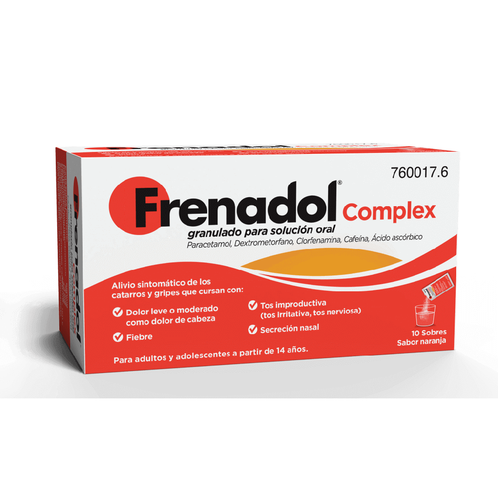 FRENADOL COMPLEX 10 SOBRES GRANULADO PARA SOLUCION ORAL
