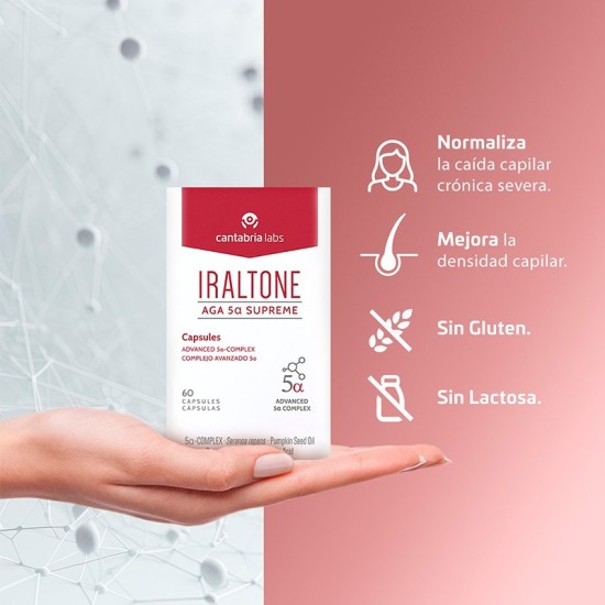 IRALTONE AGA 5ALFA SUPREME 60 CAPSULAS